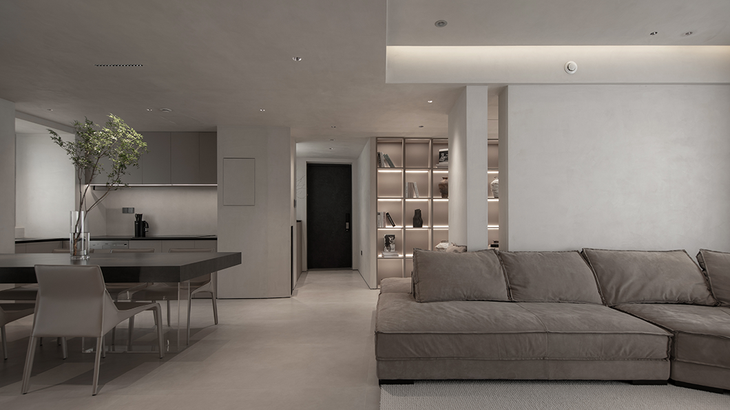 130㎡极简私宅，静谧纯粹！