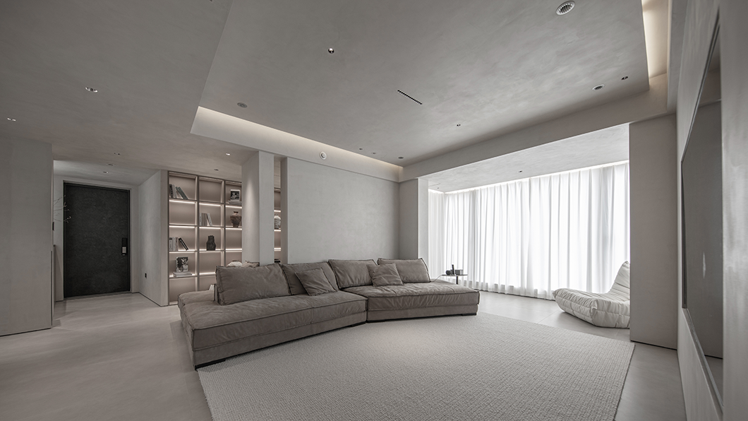 130㎡极简私宅，静谧纯粹！