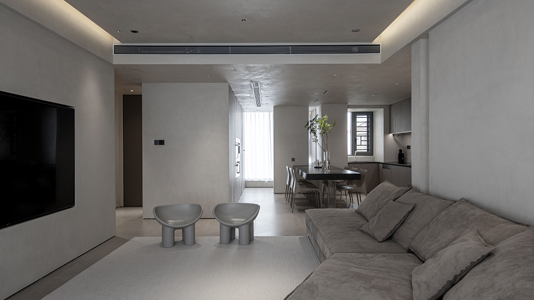 130㎡极简私宅，静谧纯粹！