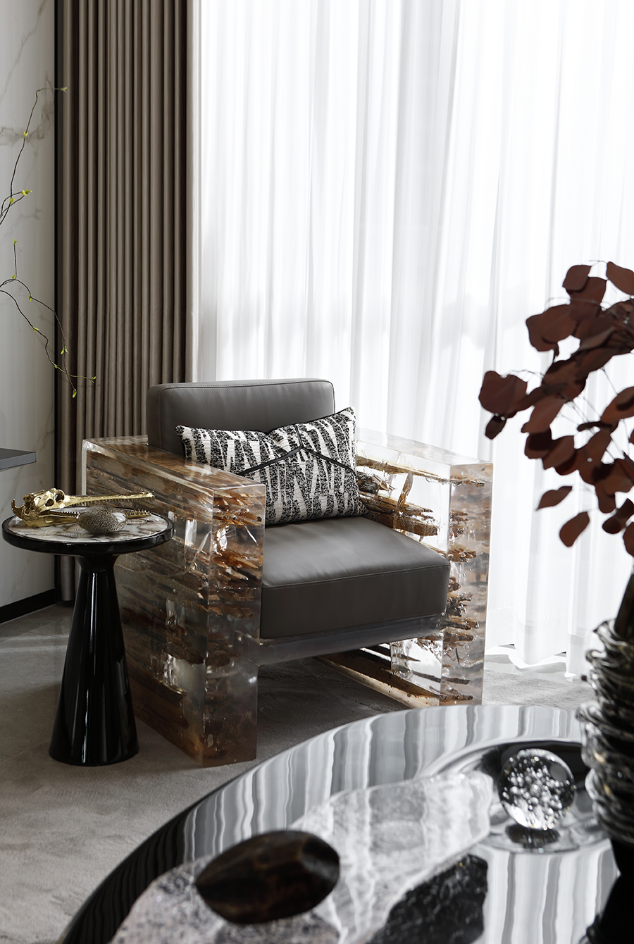 140㎡轻奢美宅，这气质太赞了！