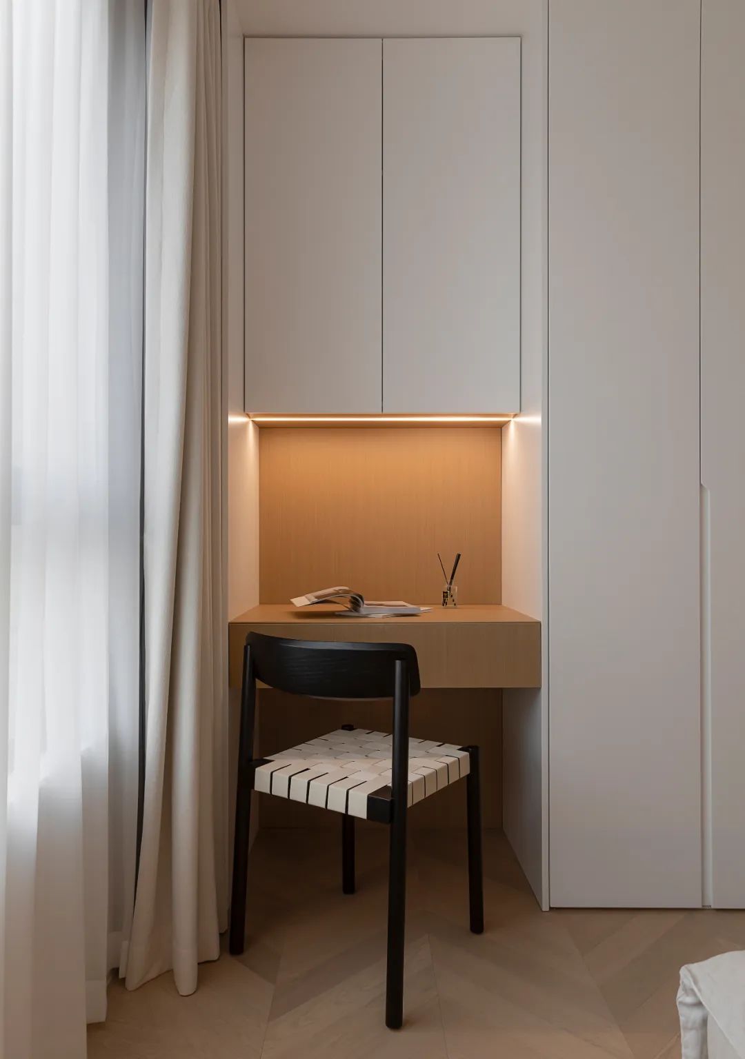 130㎡日式原木风居所，享受生活的松弛感 