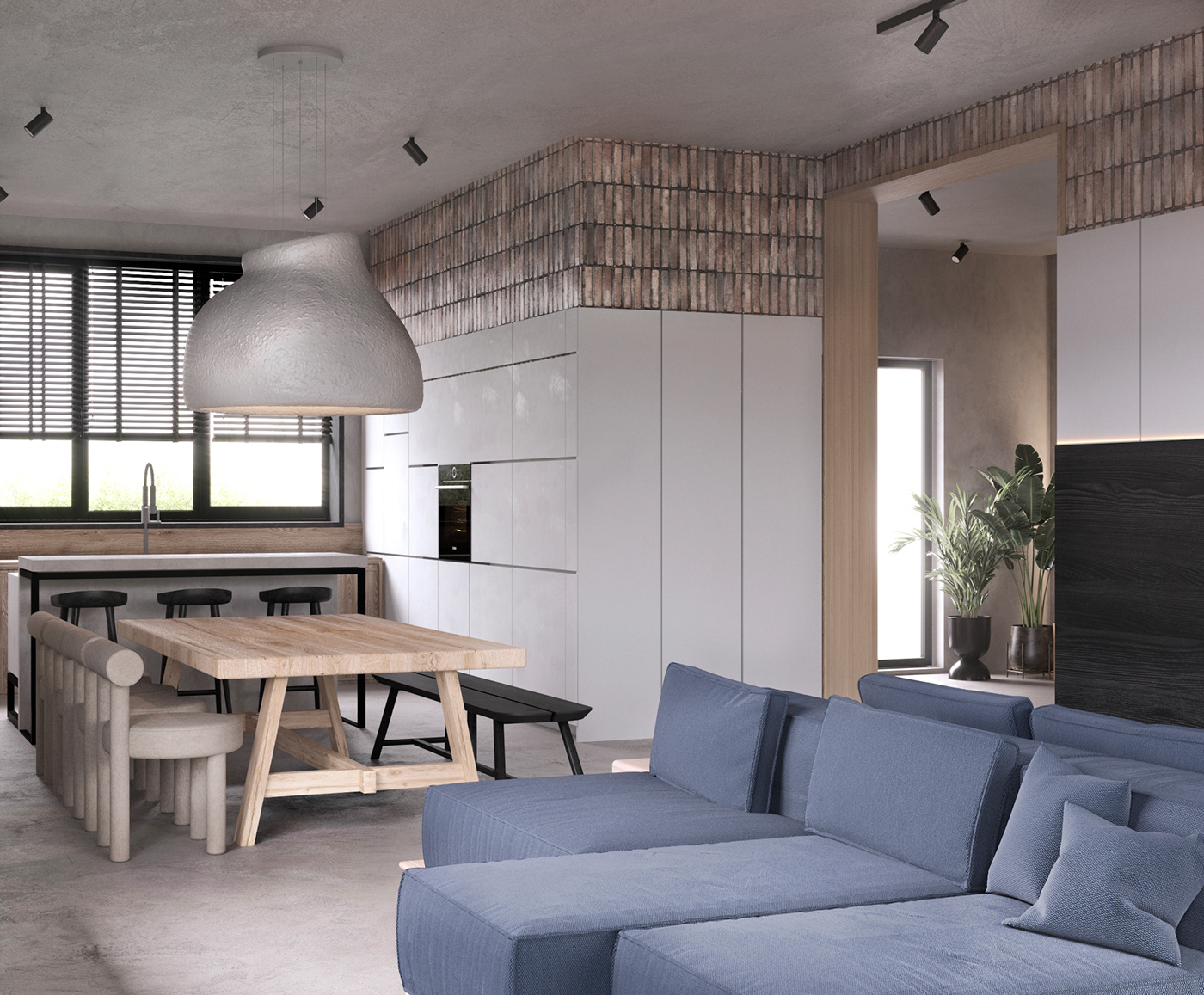 110m&sup2;侘寂风公寓 满满的氛围感