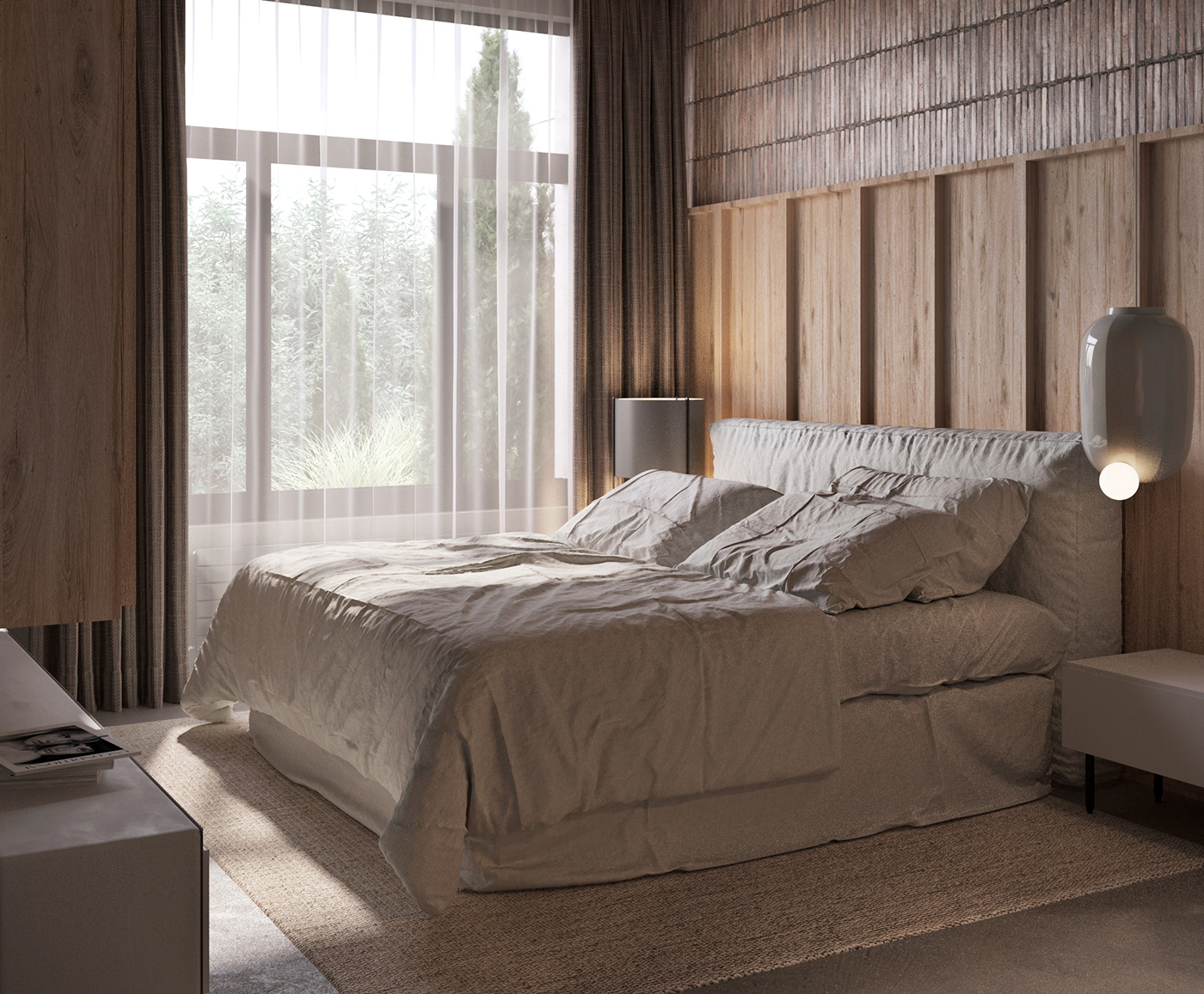 110m&sup2;侘寂风公寓 满满的氛围感