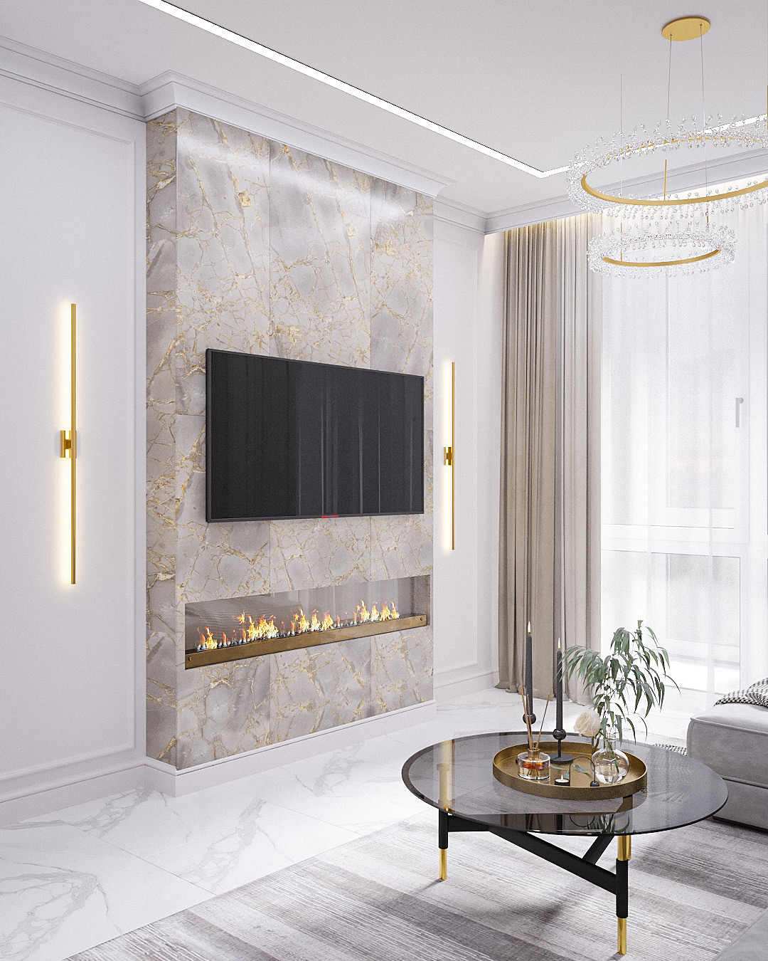 60㎡法式轻奢，温馨雅致不失高级