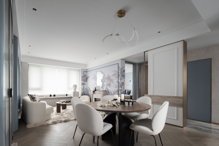 170㎡莫兰迪色公寓，好治愈！ 