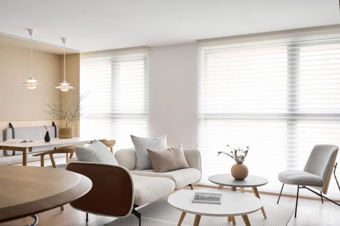 北欧风独有的清爽，令人向往的舒适生活