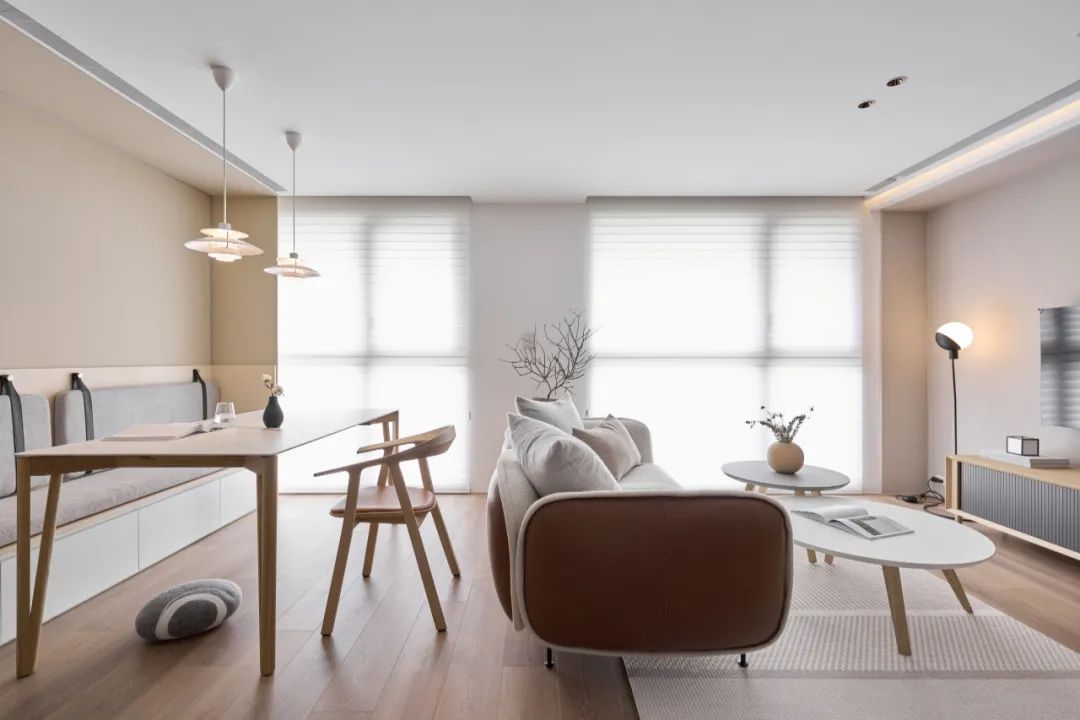 北欧风独有的清爽，令人向往的舒适生活