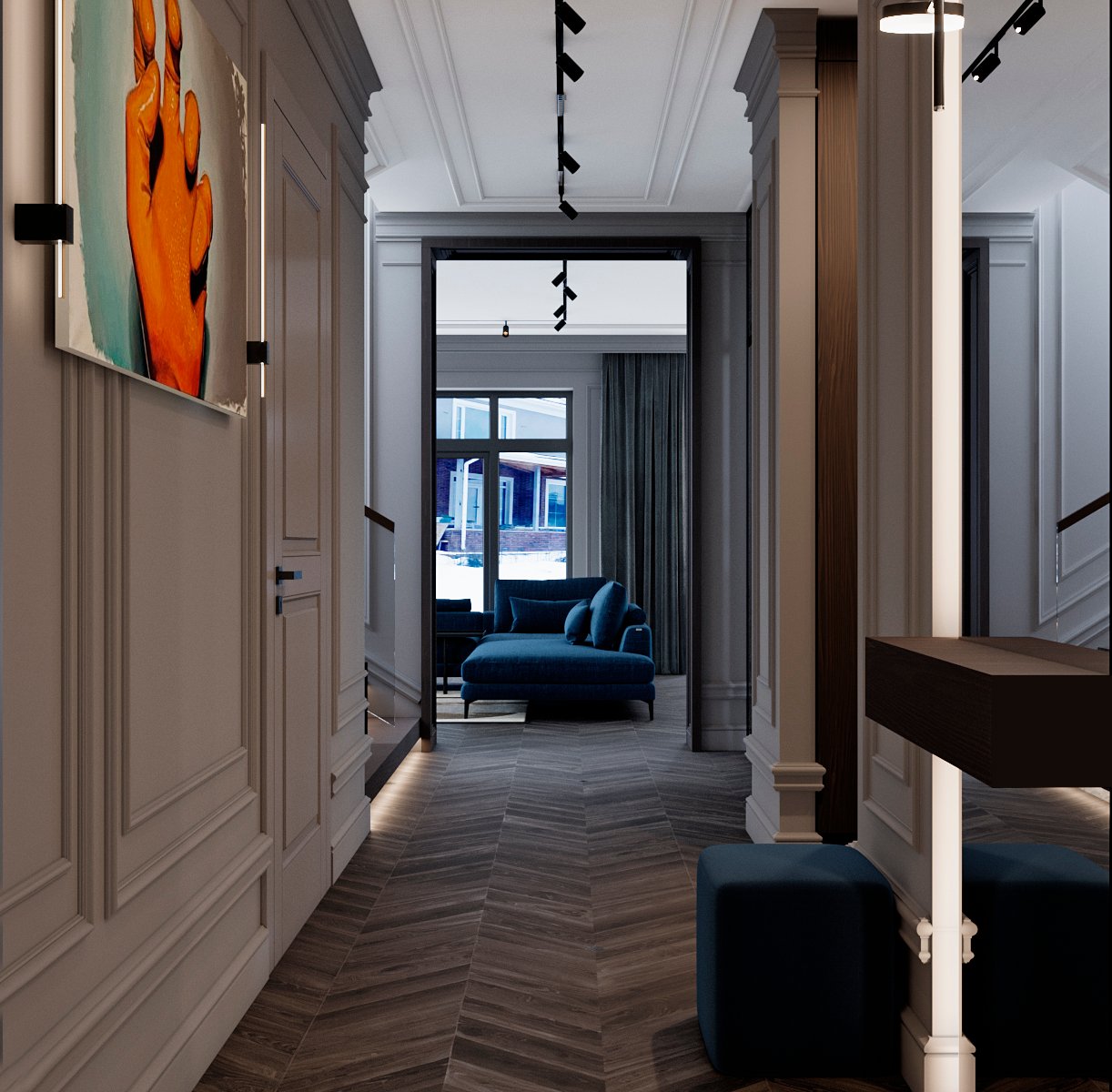 120㎡私人住宅，时尚简约