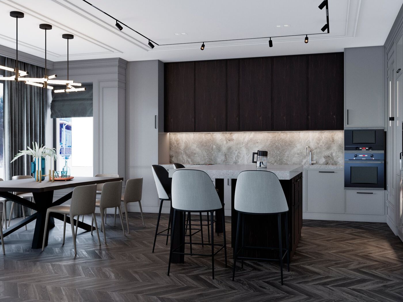 120㎡私人住宅，时尚简约