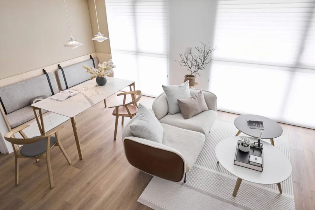 北欧风独有的清爽，令人向往的舒适生活