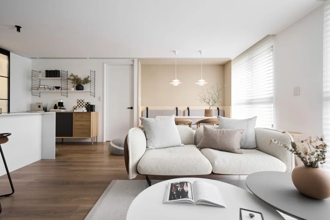 北欧风独有的清爽，令人向往的舒适生活