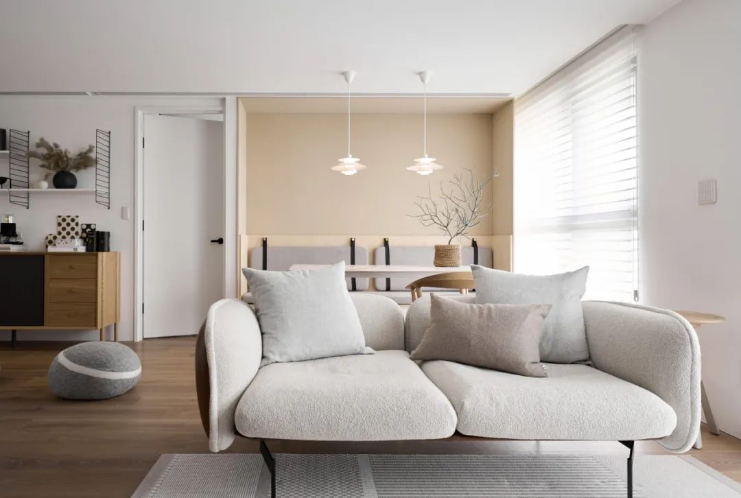 北欧风独有的清爽，令人向往的舒适生活