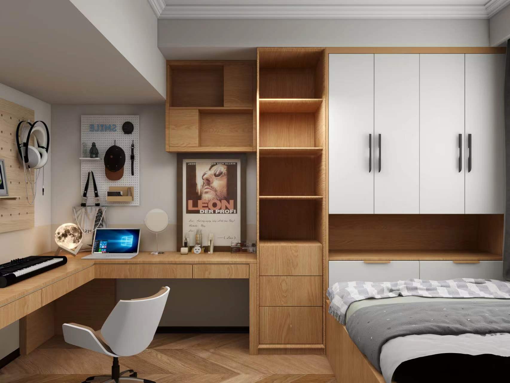 小清新，功能性储物空间