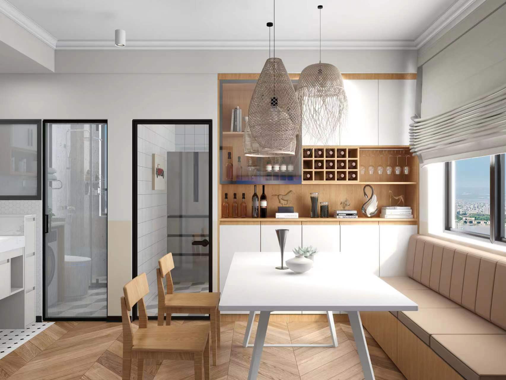 小清新，功能性储物空间