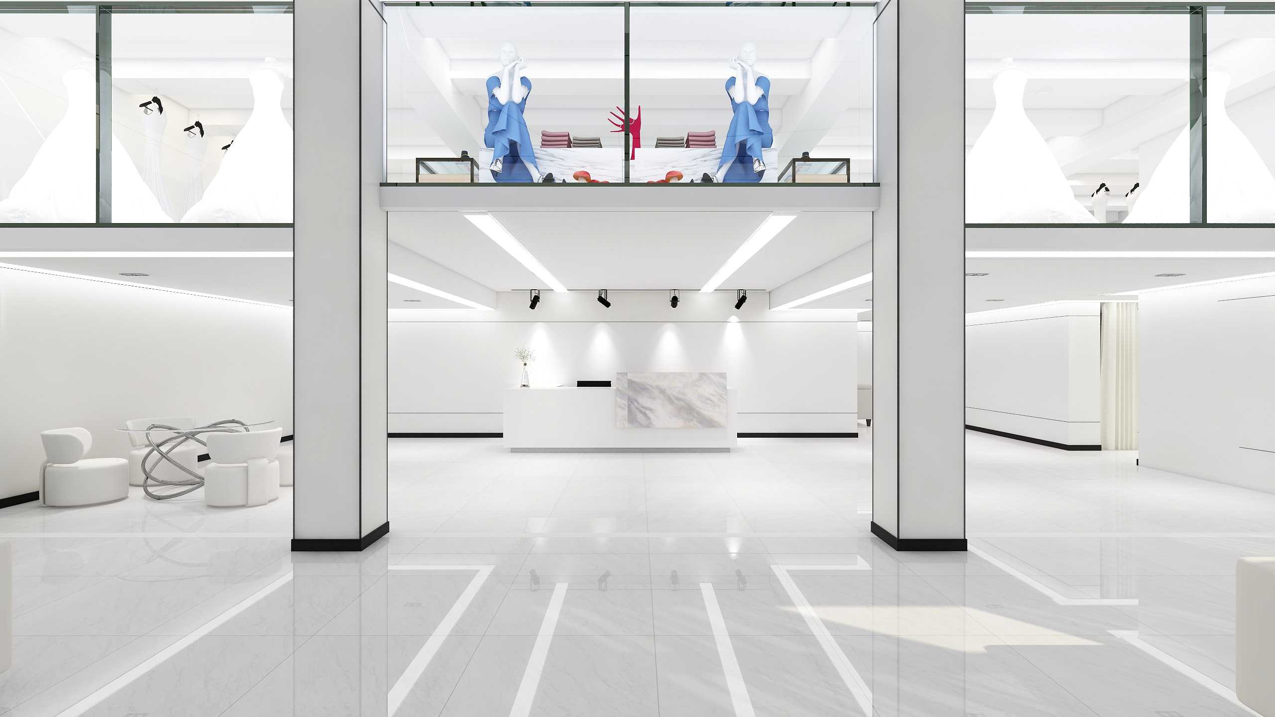 婚纱摄影，极简，200平方