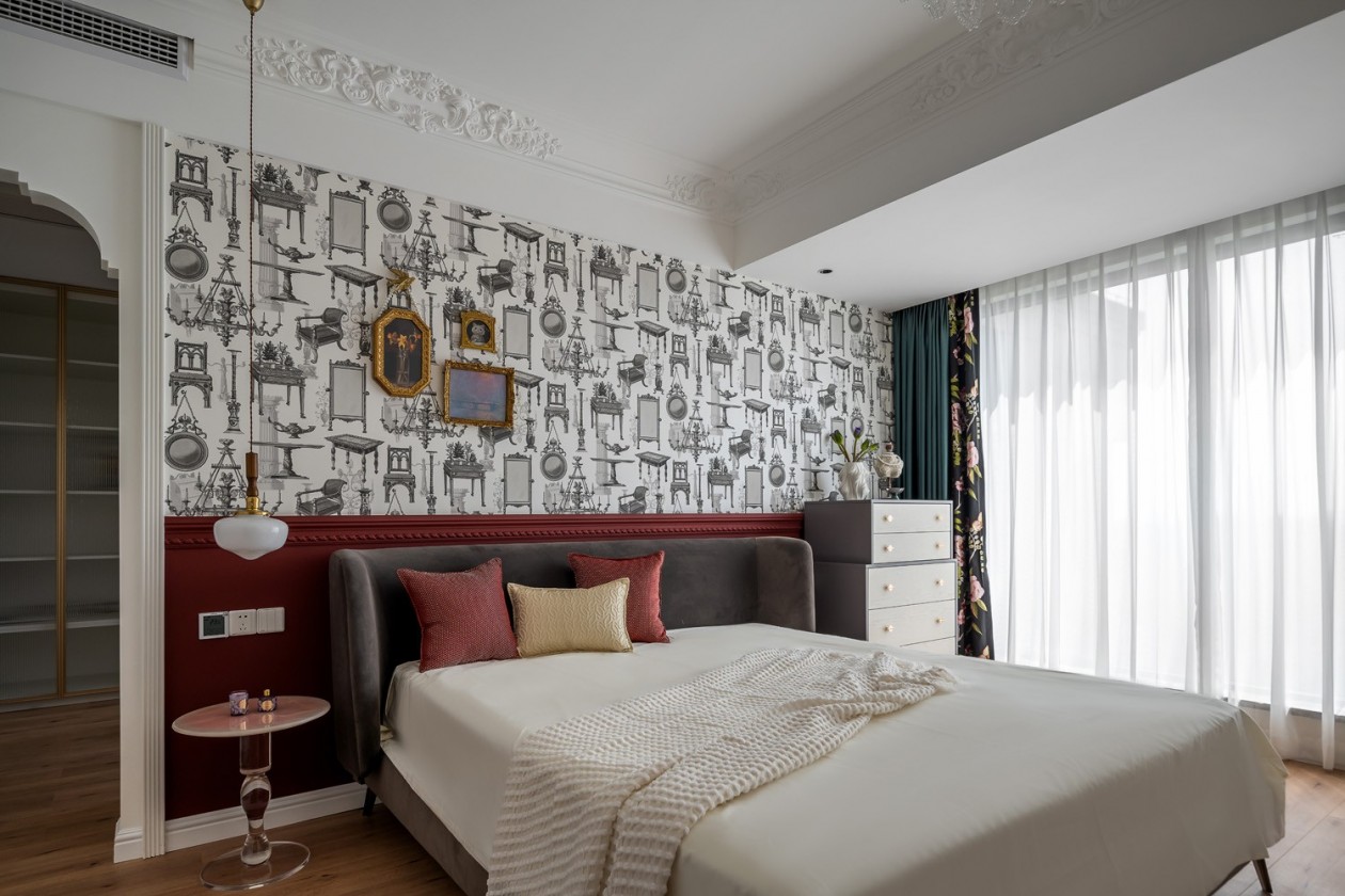 240平法式混搭，红绿CP撞色搭配