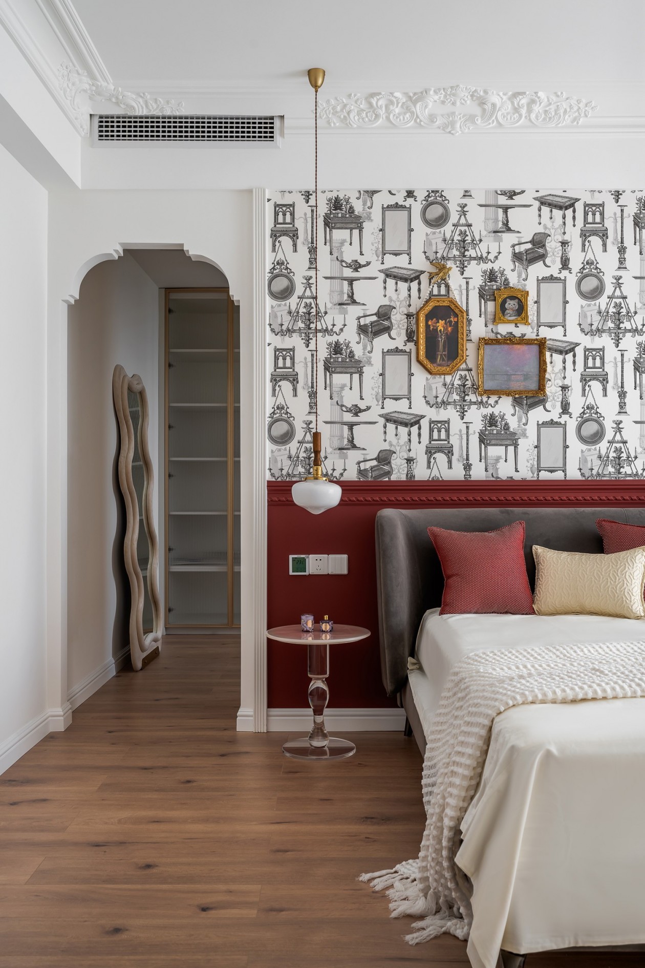 240平法式混搭，红绿CP撞色搭配