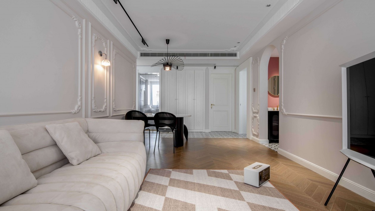 100㎡温柔细腻奶油风，打造你的&ldquo;梦中情屋&ldquo;