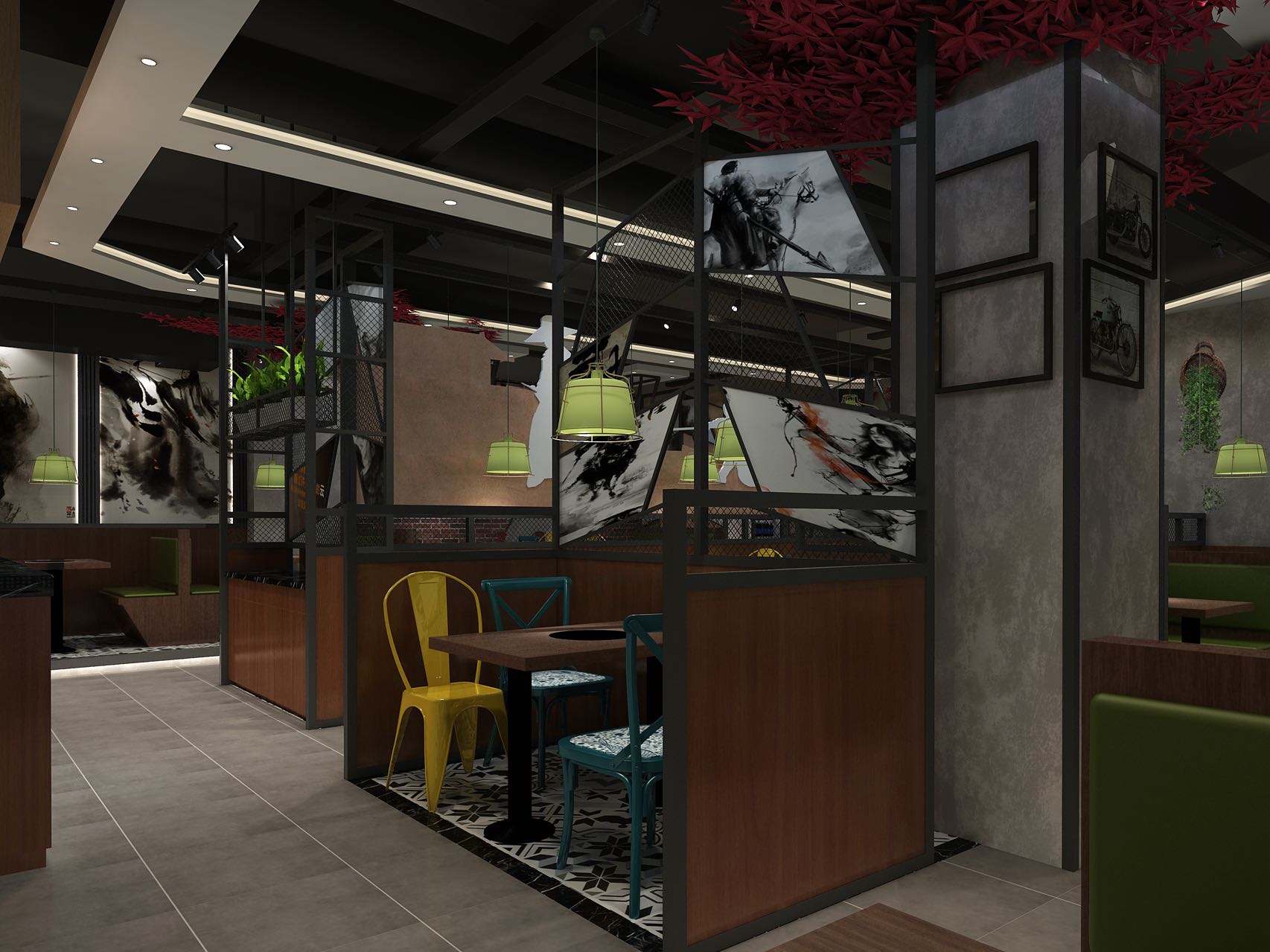 别具一格的餐厅设计