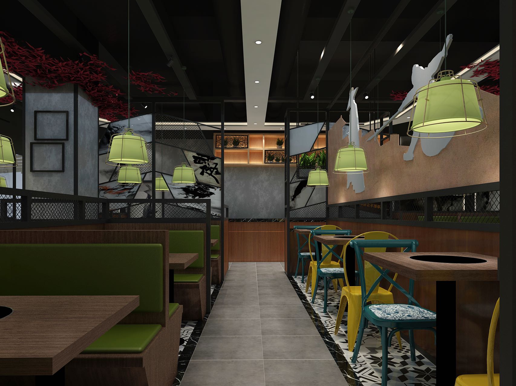 别具一格的餐厅设计