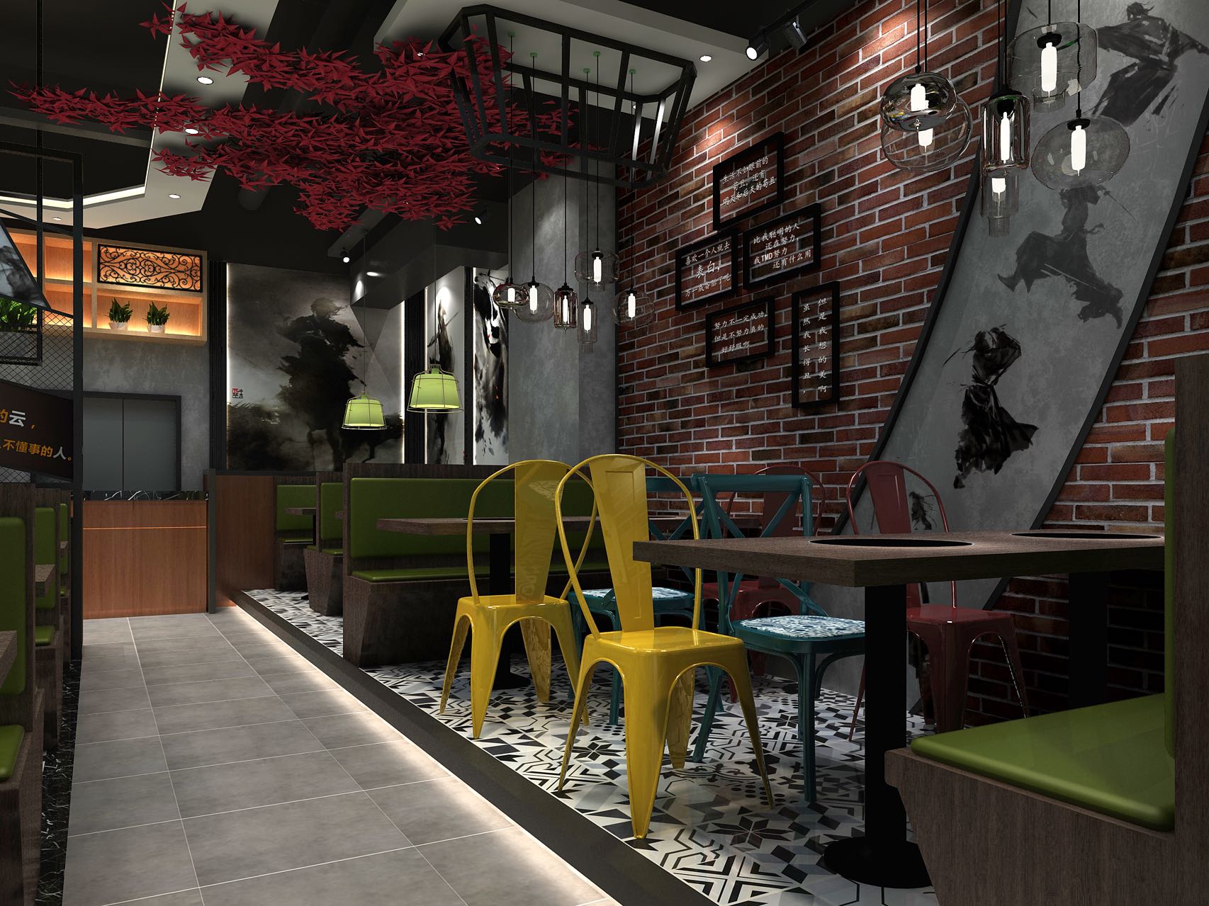 别具一格的餐厅设计