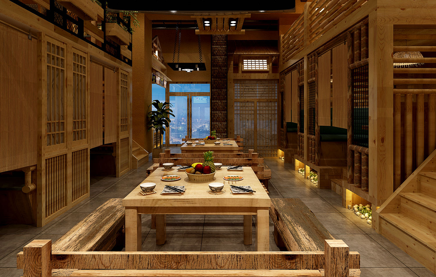 小木屋韩国餐厅