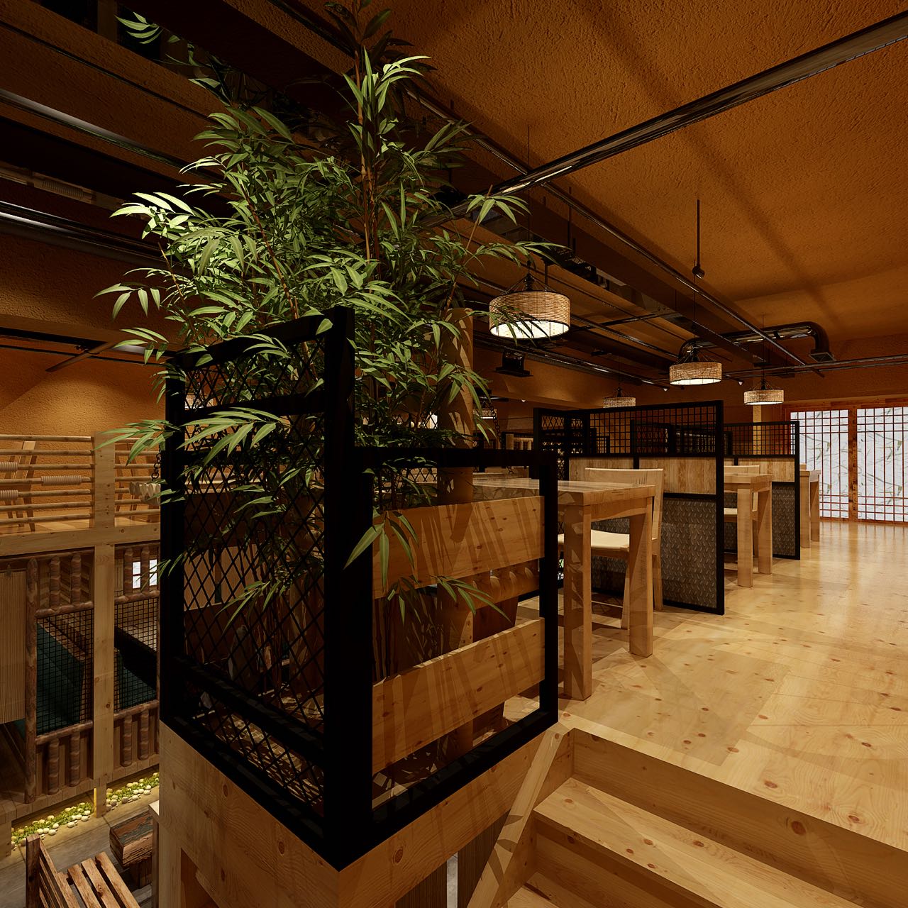 小木屋韩国餐厅