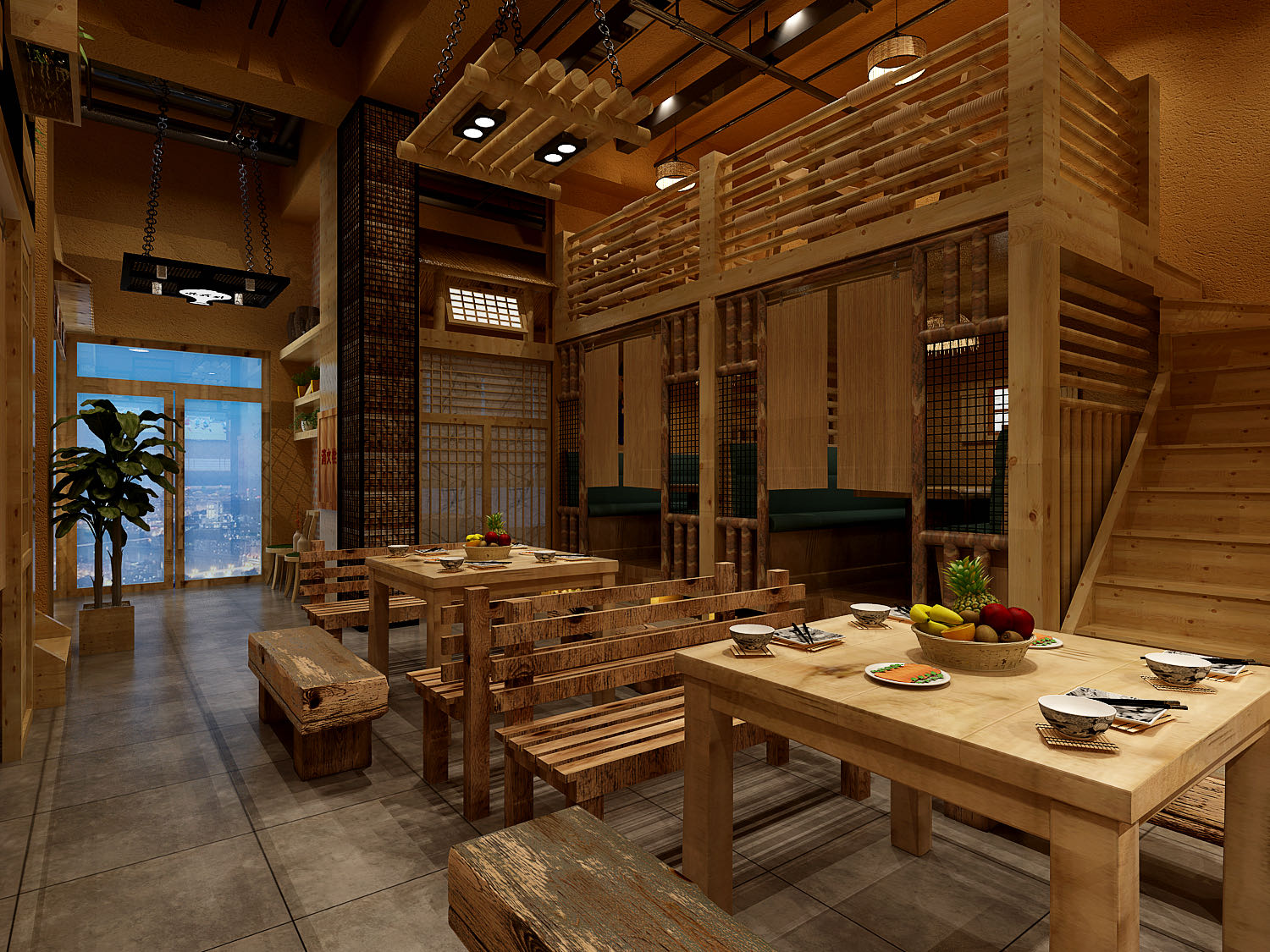 小木屋韩国餐厅