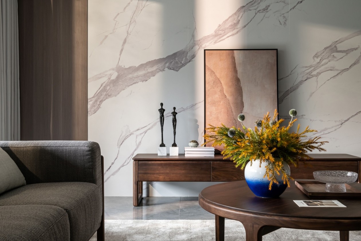 120㎡ 现代中式家居的极简之美