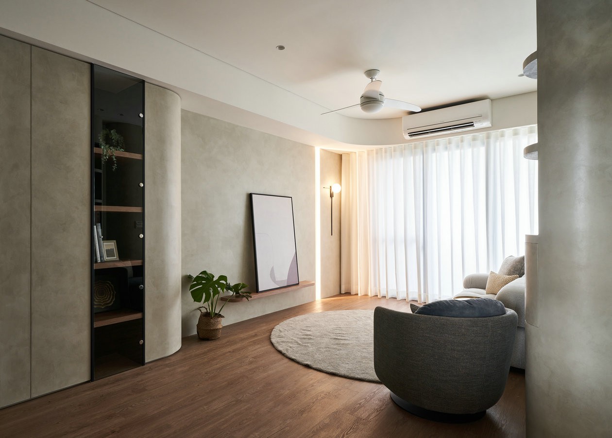 浅色系洗住宅设计 超温馨！