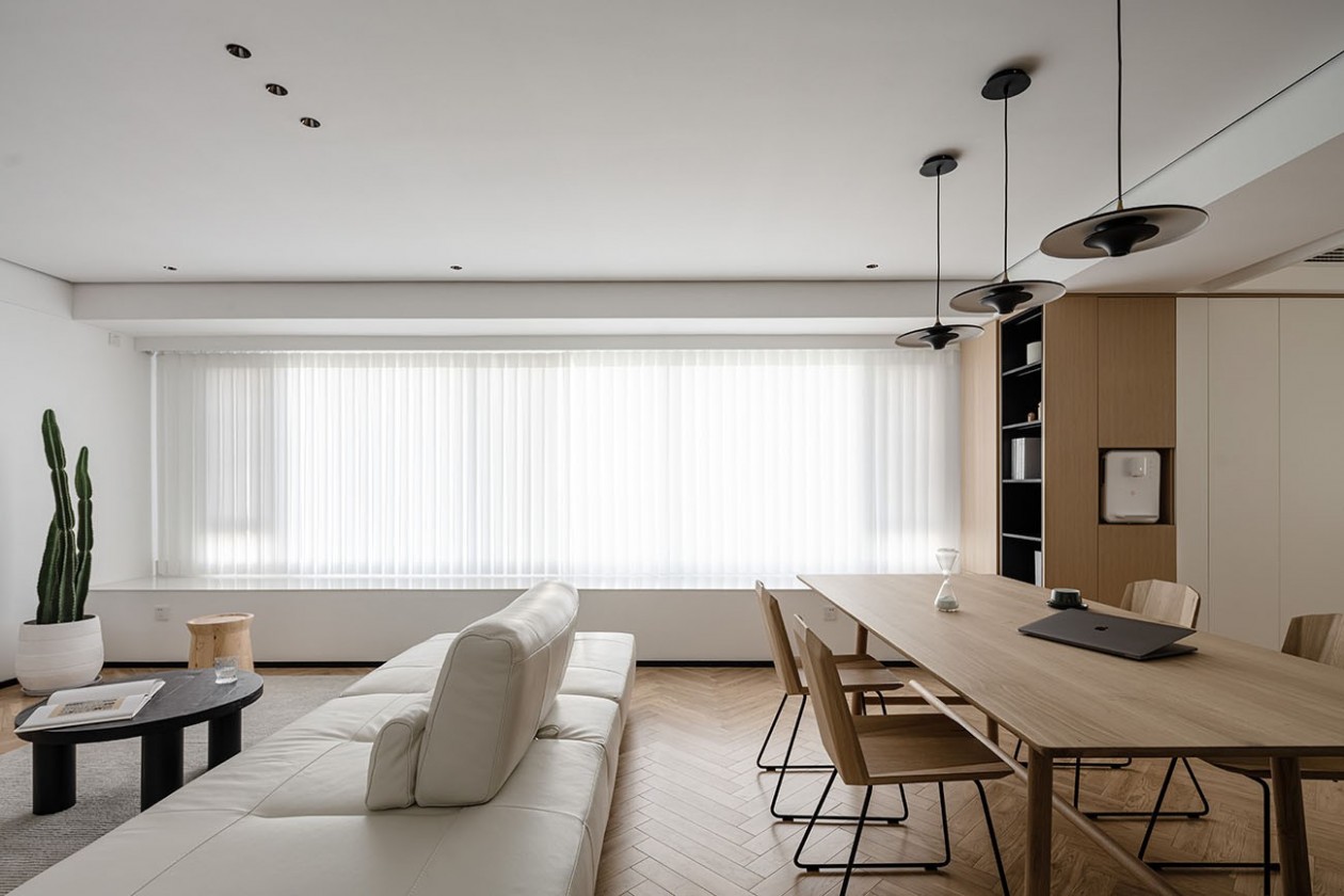 150㎡平层，初见乍惊欢，久处亦怦然