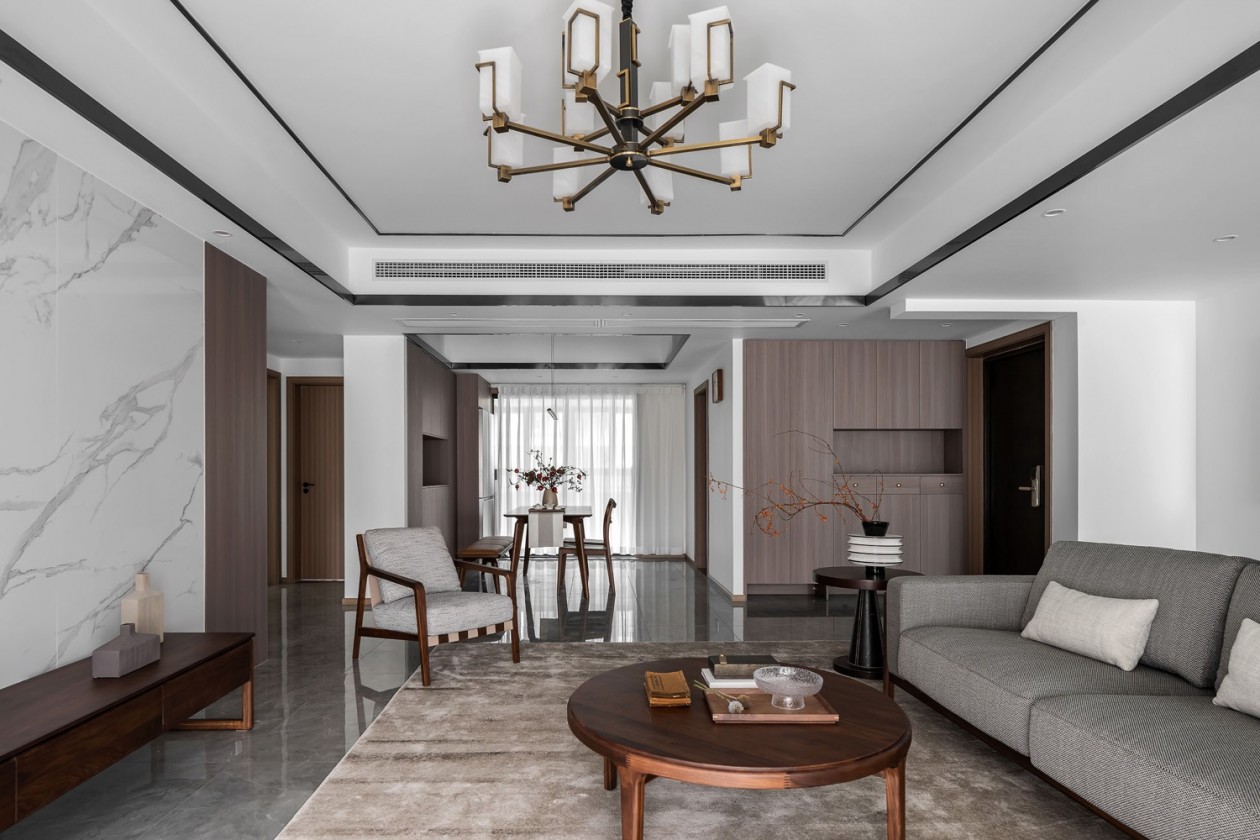  120㎡ 现代中式家居的极简之美