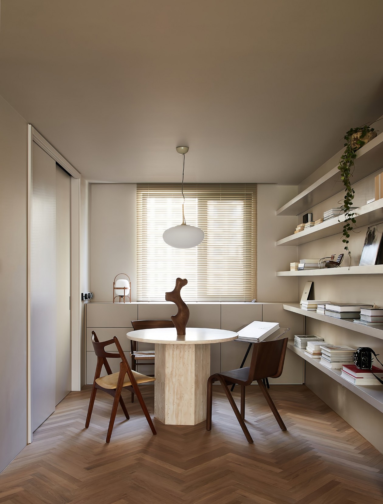 奶油复古感公寓