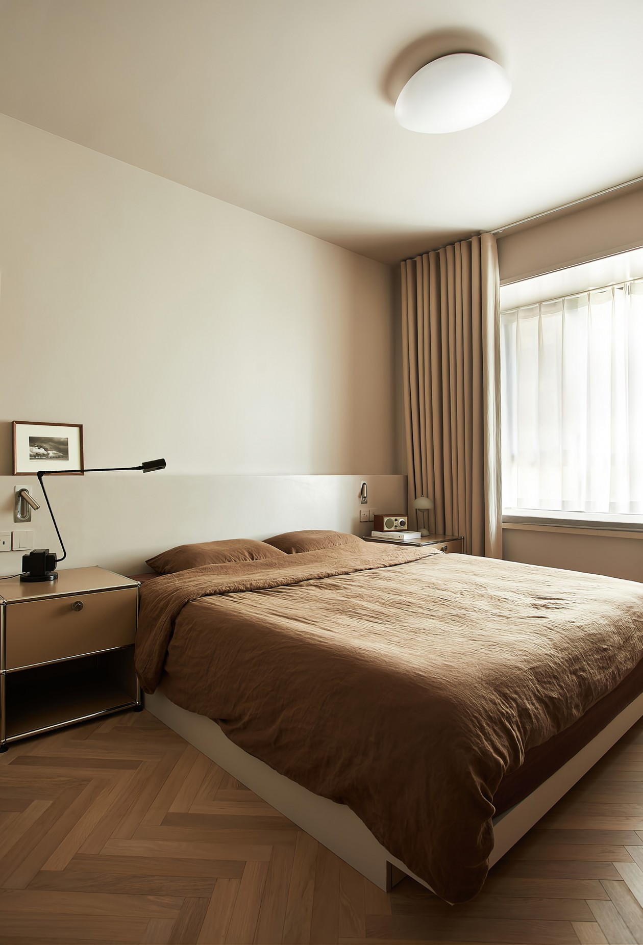 奶油复古感公寓