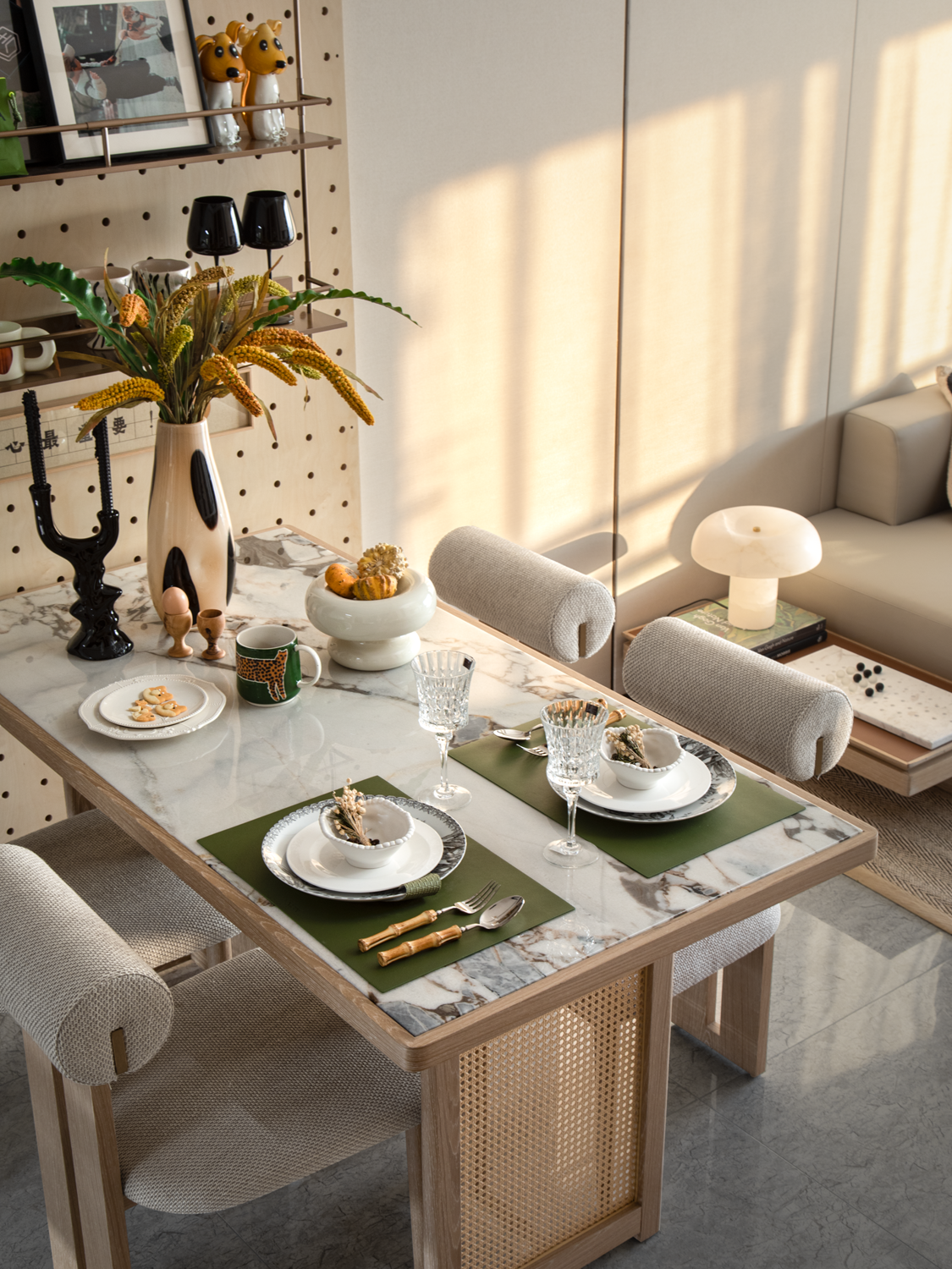 柴犬作伴，有机生活