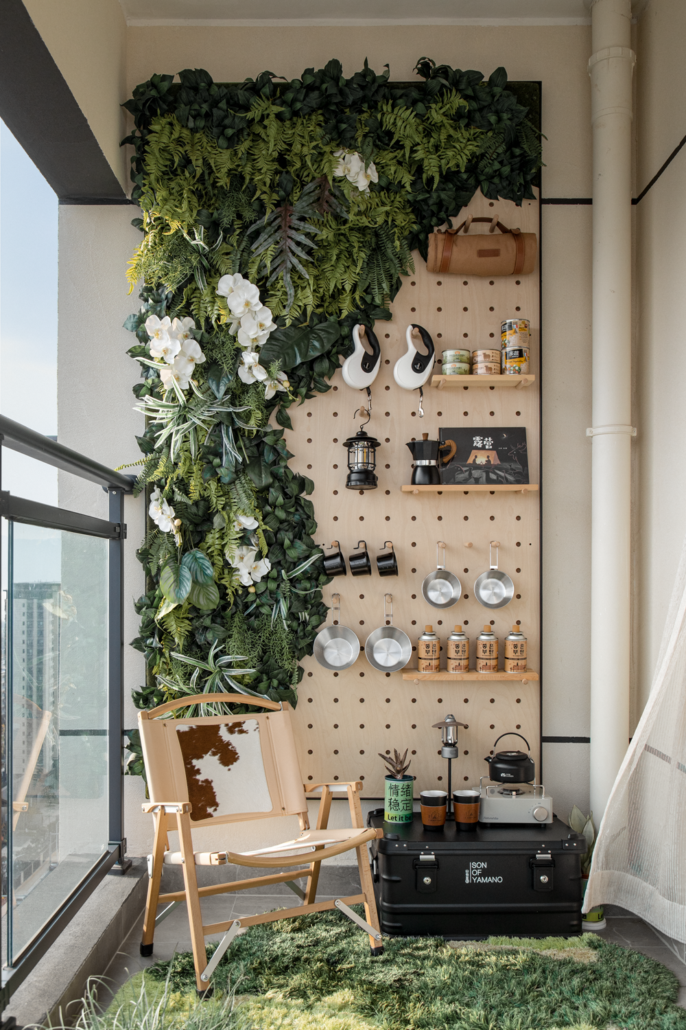 柴犬作伴，有机生活