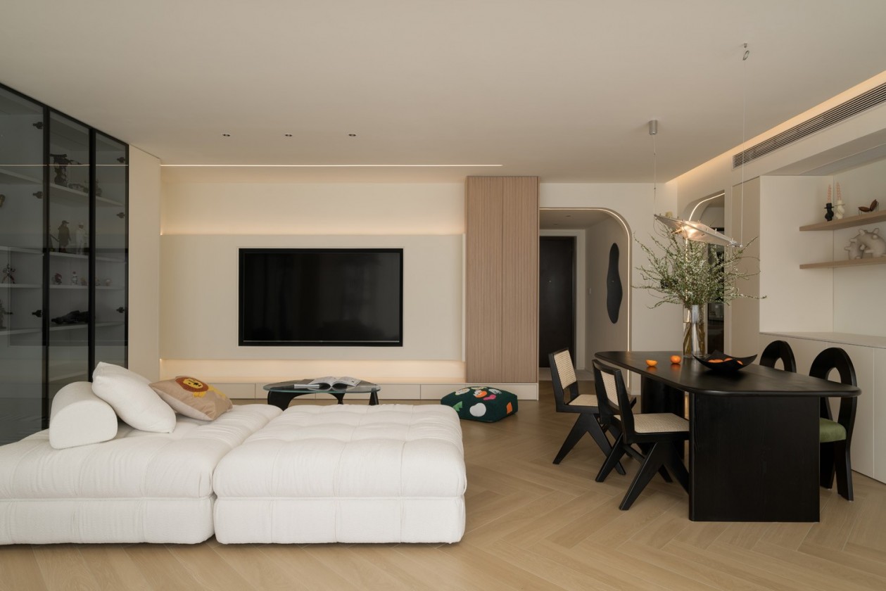 135平奶油复古，治愈空间