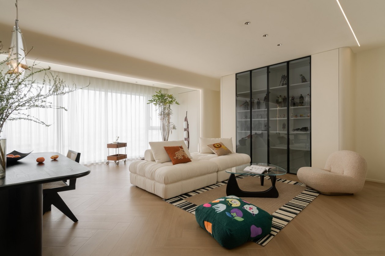 135平奶油复古，治愈空间