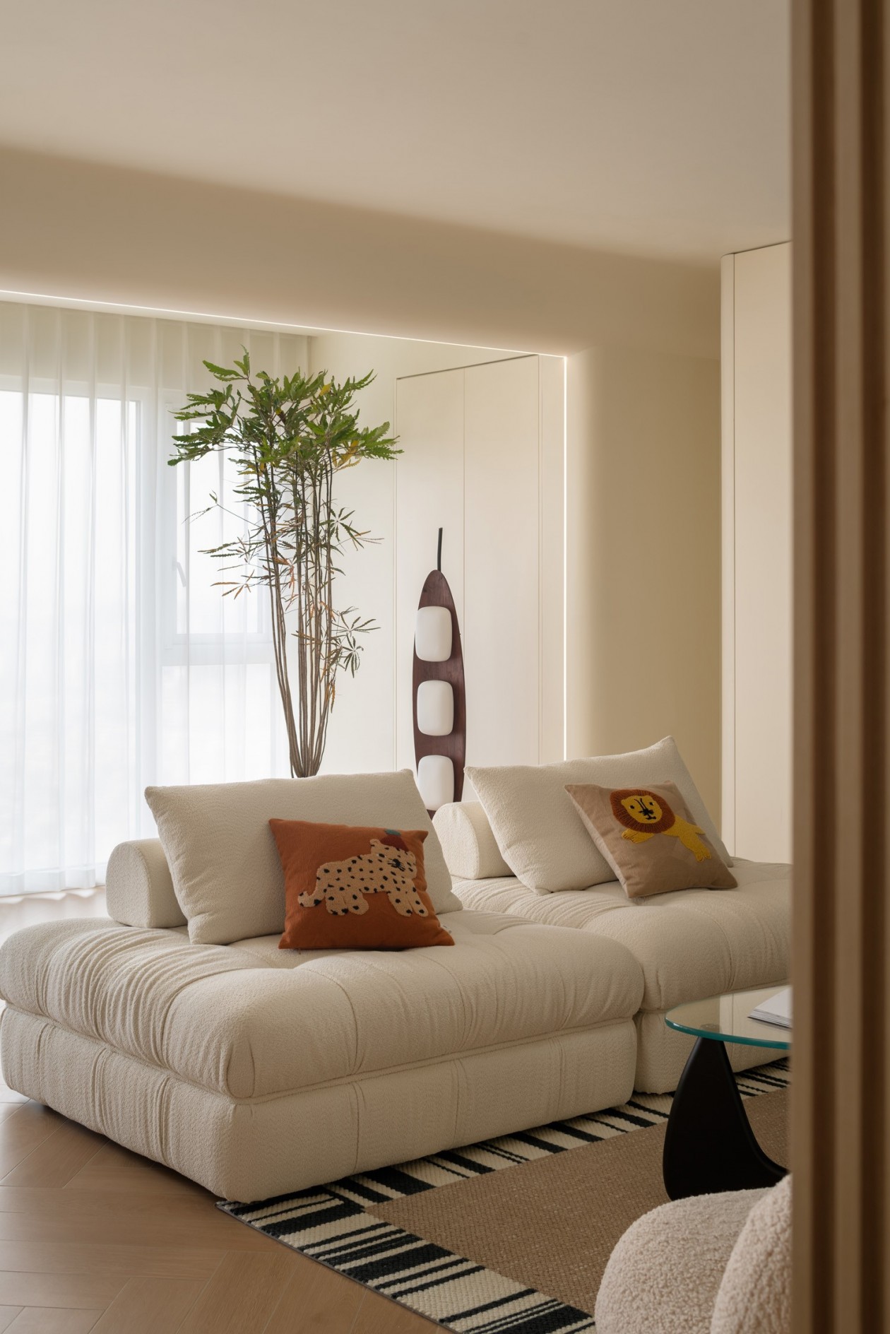 135平奶油复古，治愈空间