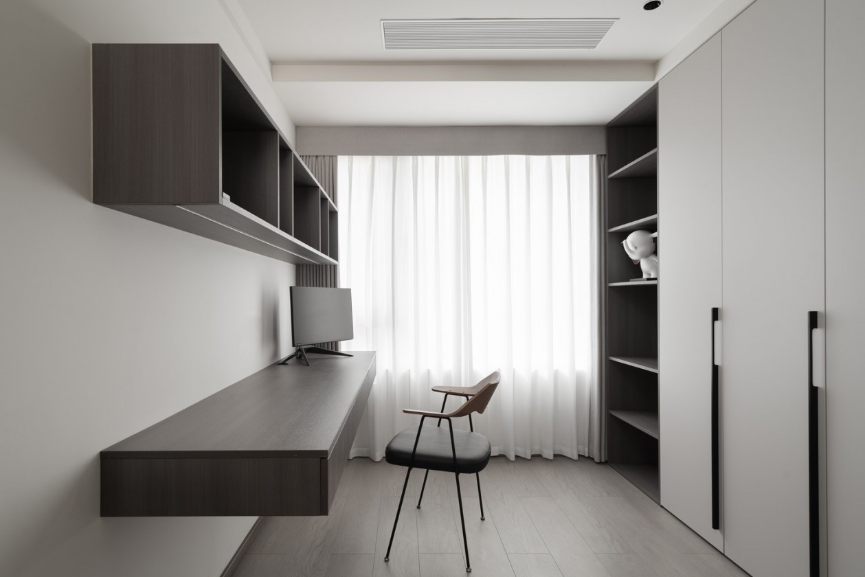 120平现代极简，清爽空间感