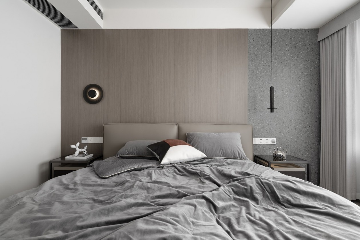 120平现代极简，清爽空间感