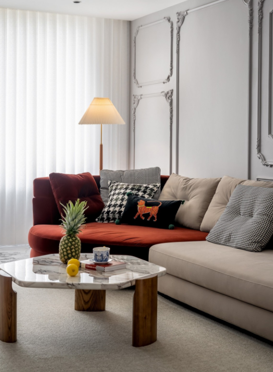 240平法式混搭，红绿CP撞色搭配