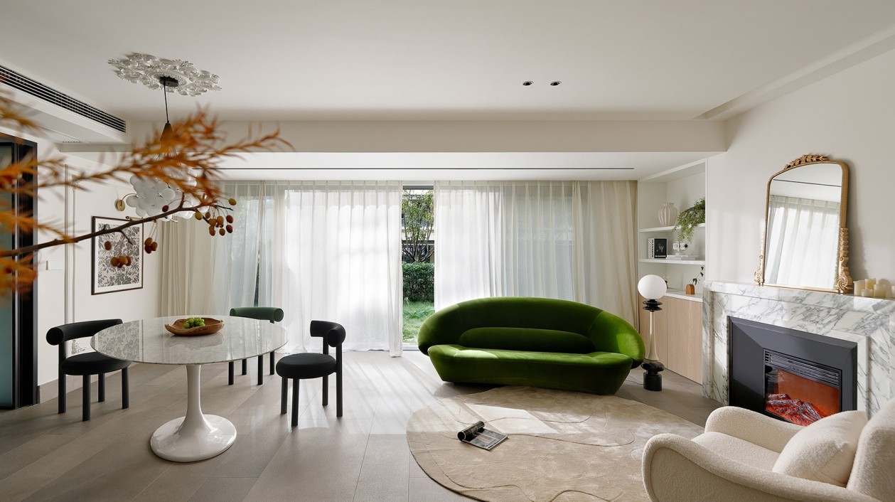  136㎡浪漫法式，沉浸享受