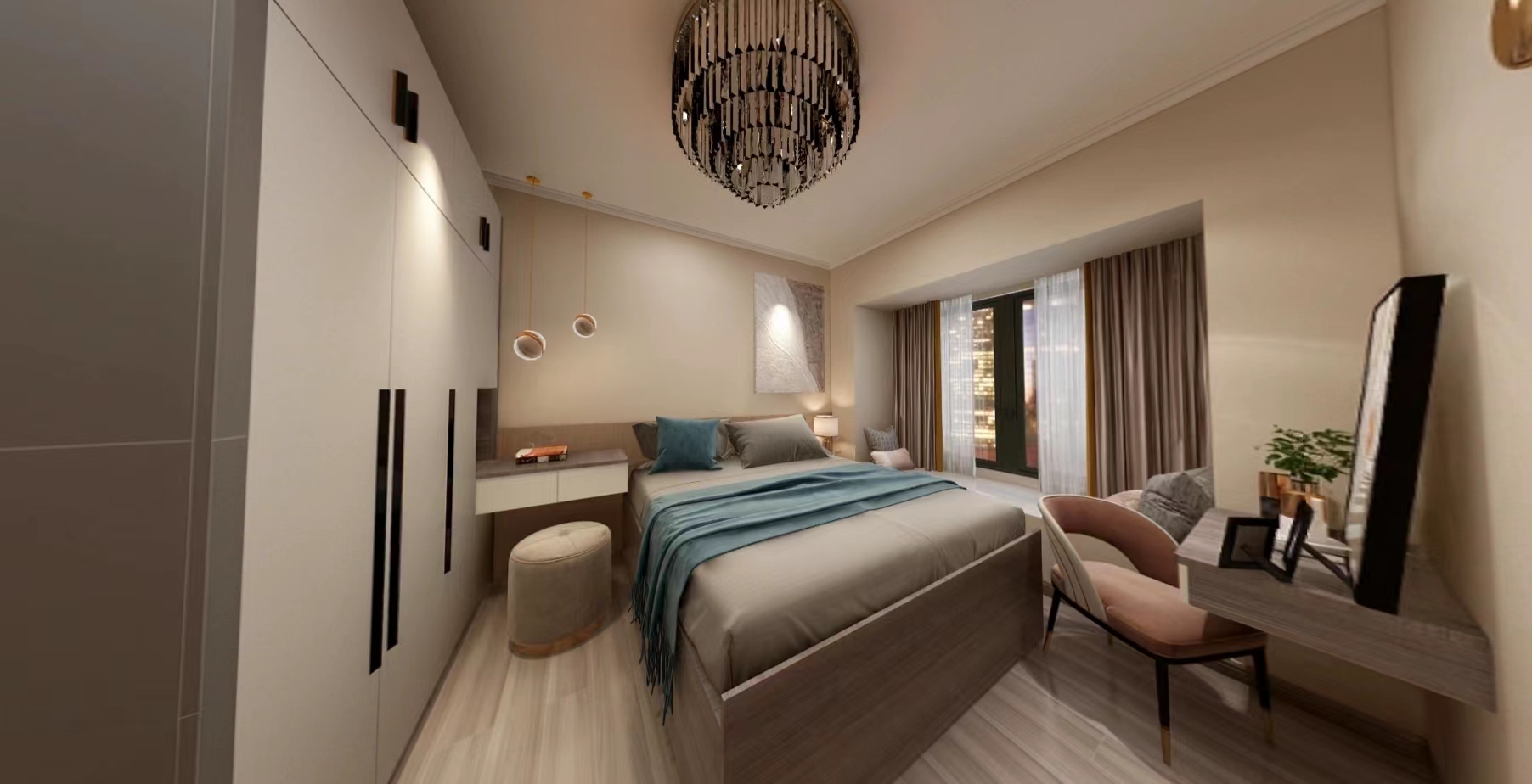 营造空间的更多美感。