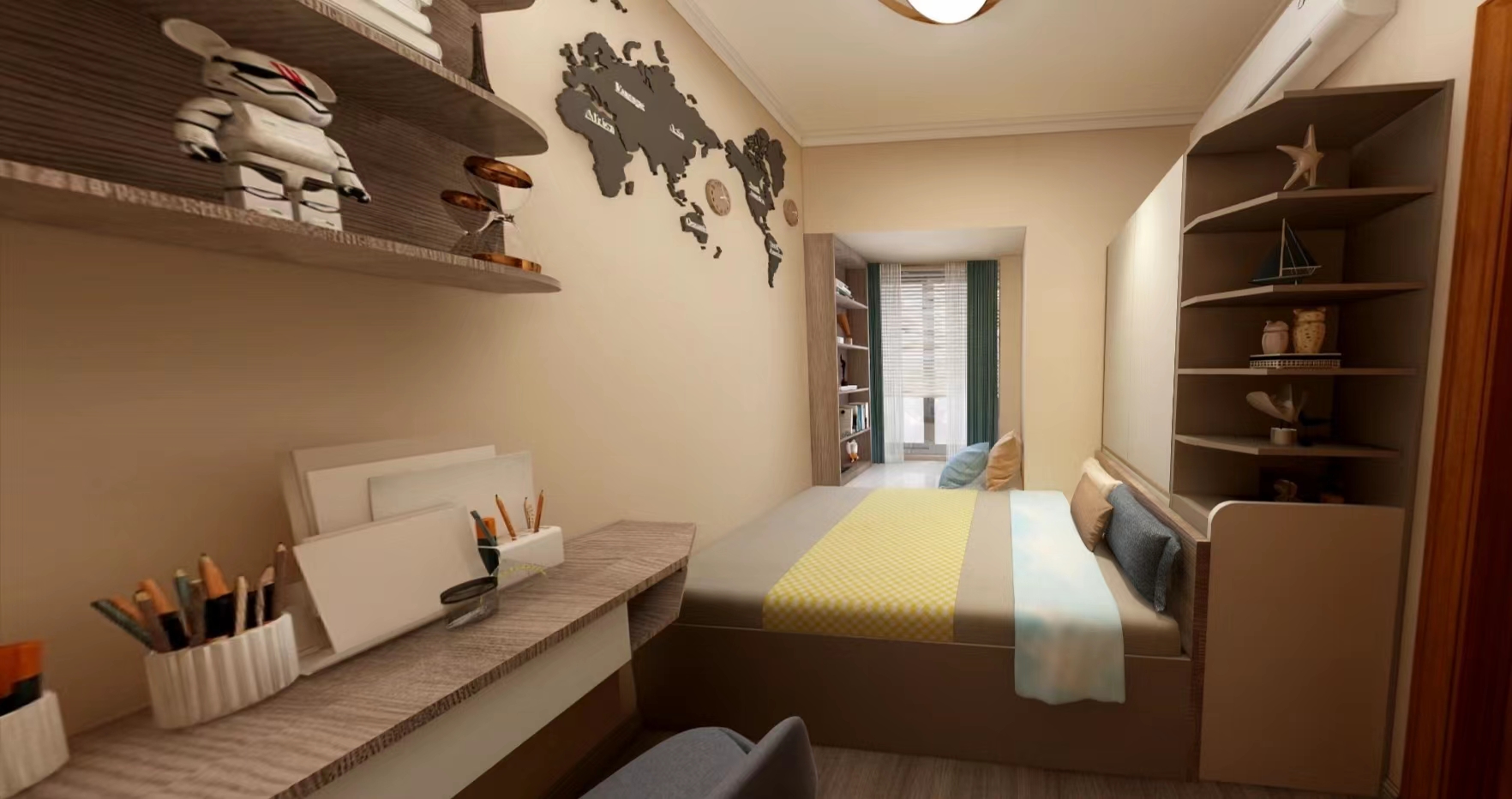 营造空间的更多美感。