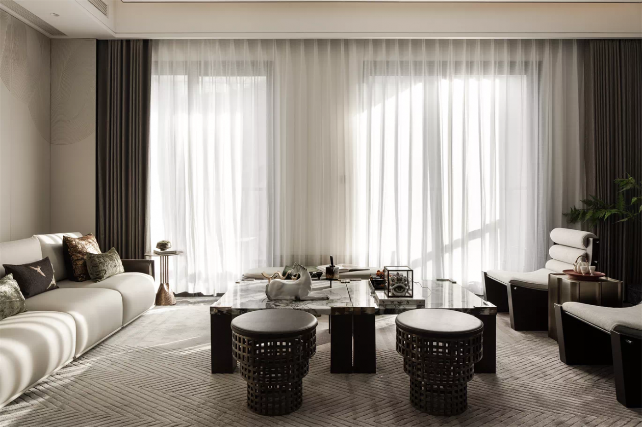 远山碧色，清隽雅居