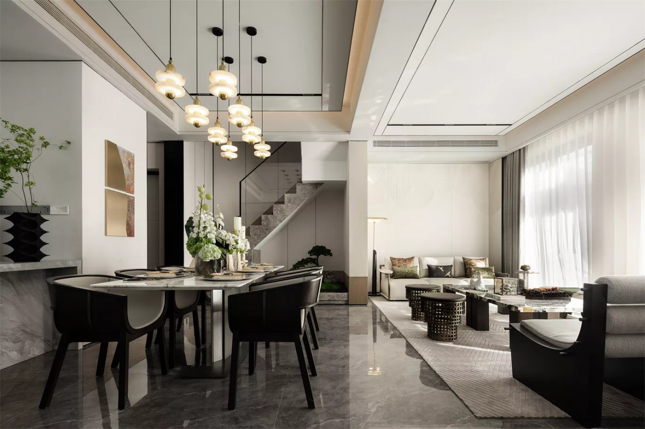 远山碧色，清隽雅居