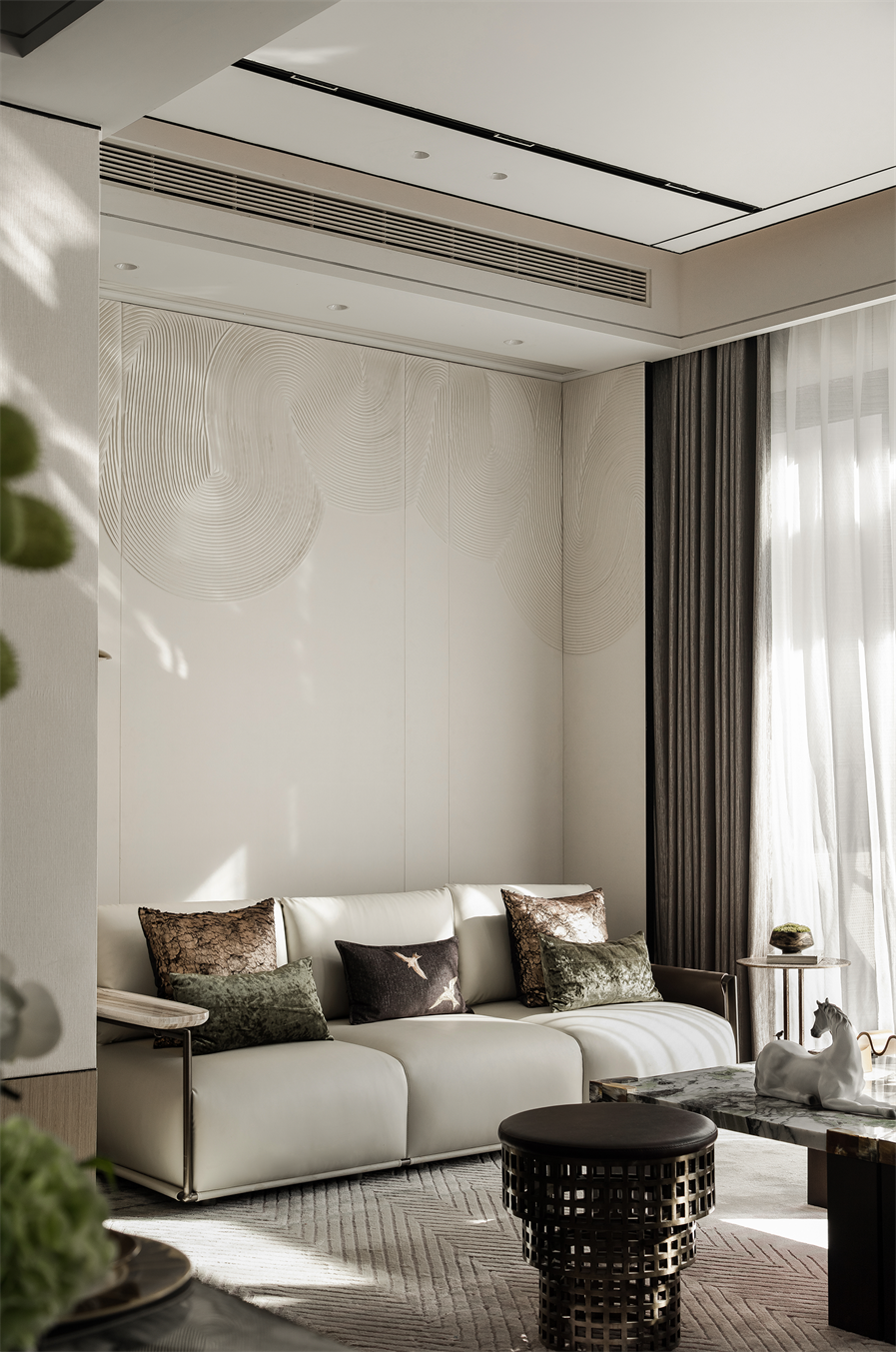 远山碧色，清隽雅居