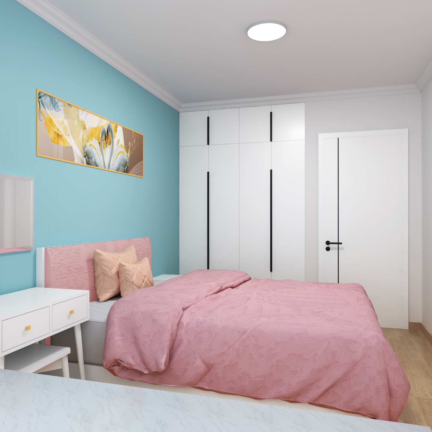 金都雅苑三房装修工程