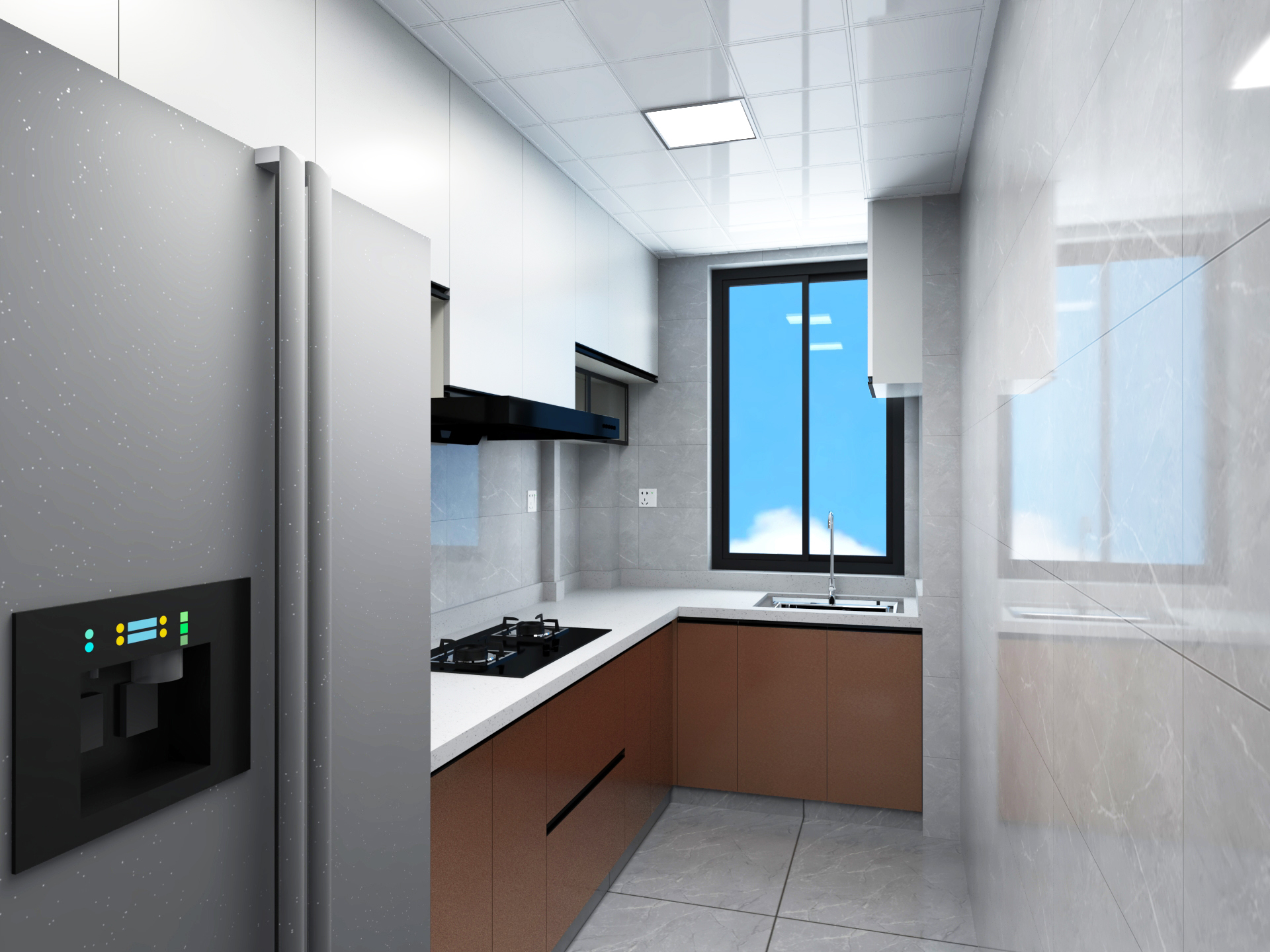 金都雅苑三房装修工程